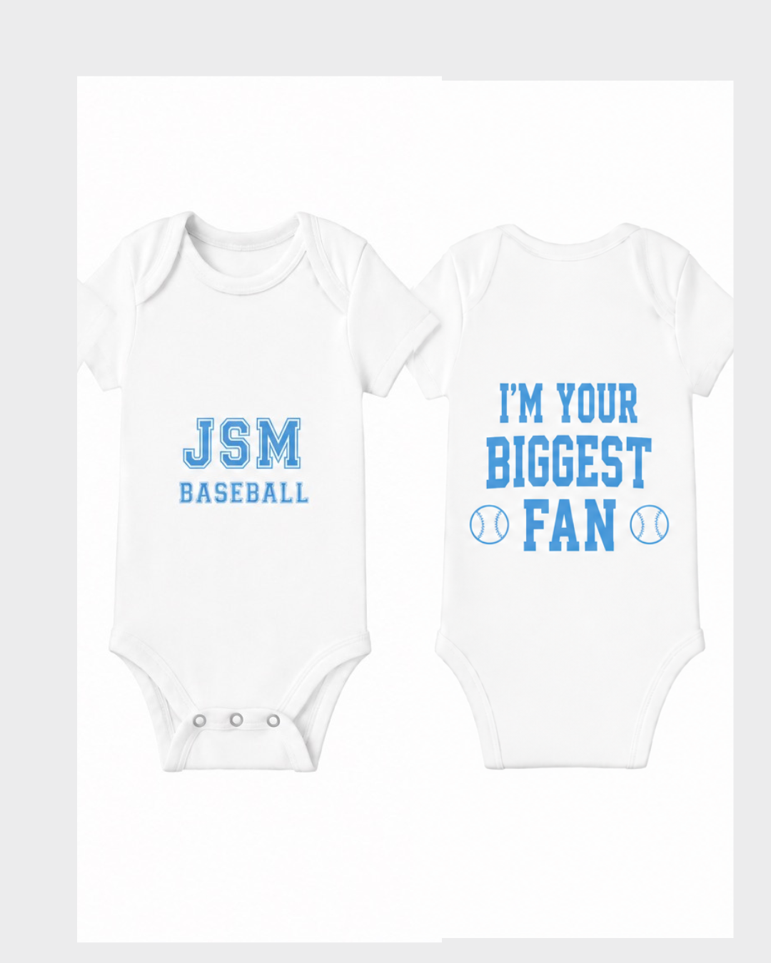 JSM BABY ONESIES